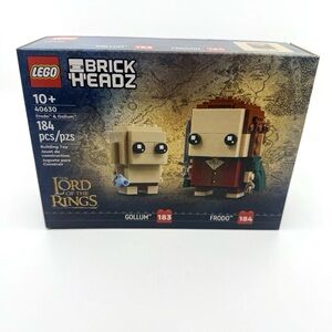 Lego BrickHeadz: Lord of the Rings: Frodo & Gollum, 40630 (New/Sealed) - Retired